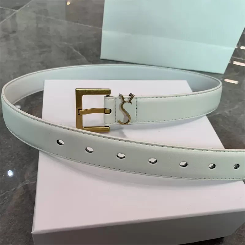 White(gold Buckle)