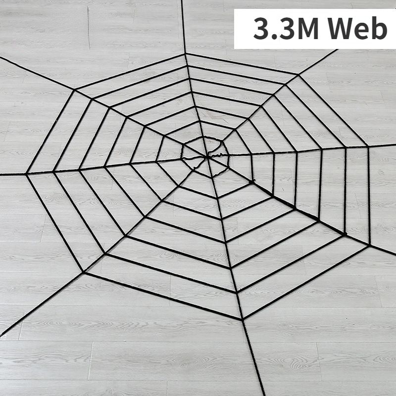 3.3m zwart web