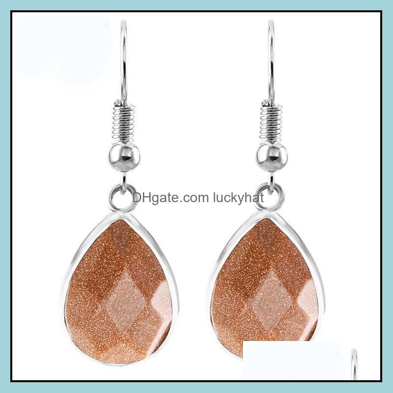 Teardrop Red Goldstone