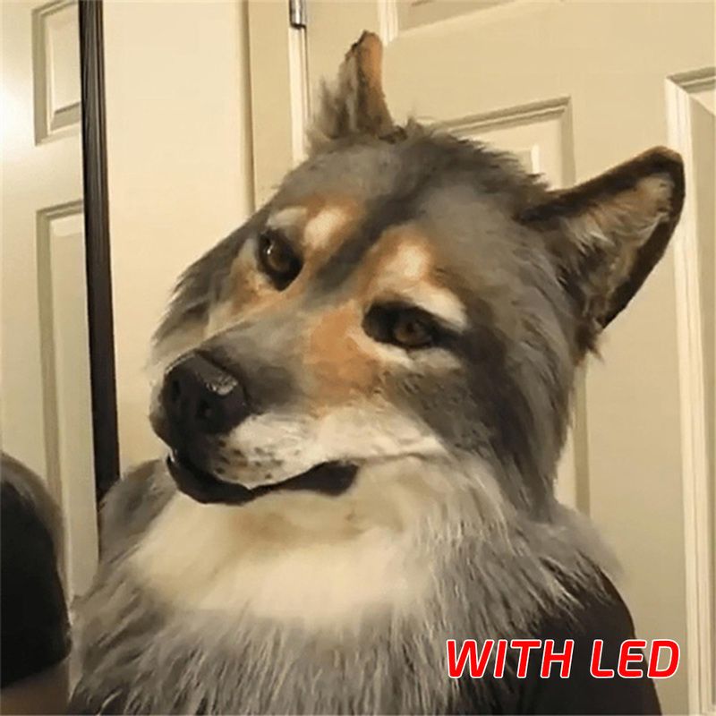 Wolf with Led