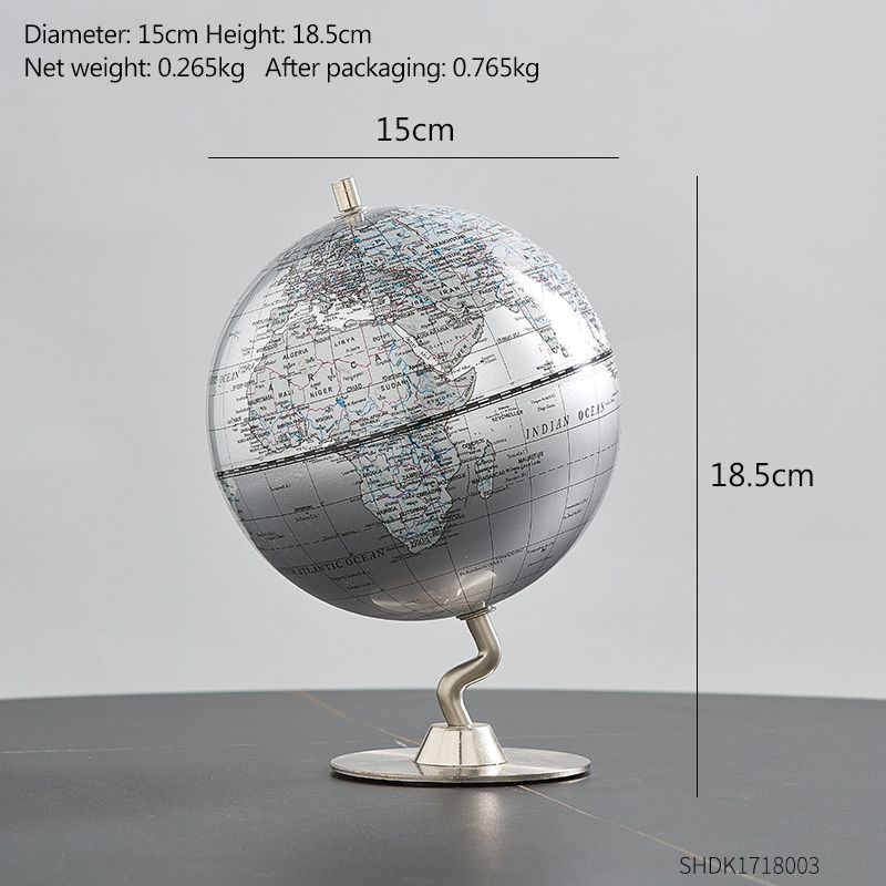 Silver Globe-18 5cm