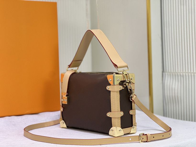 Side Trunk PM Bag - Luxury Fashion Leather Natural