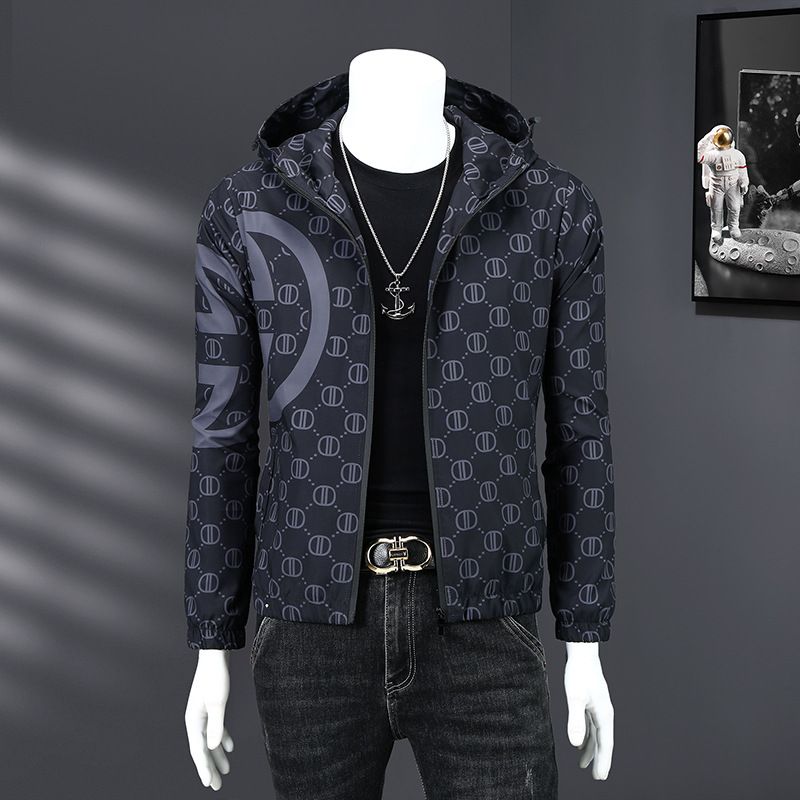 Bomber Jacket Men Fashion Casual Windbreaker Jacket Coat Men Spring And  Autumn New Hot Outwear Stand Slim Military Embroidery From Baicaifang,  $27.25