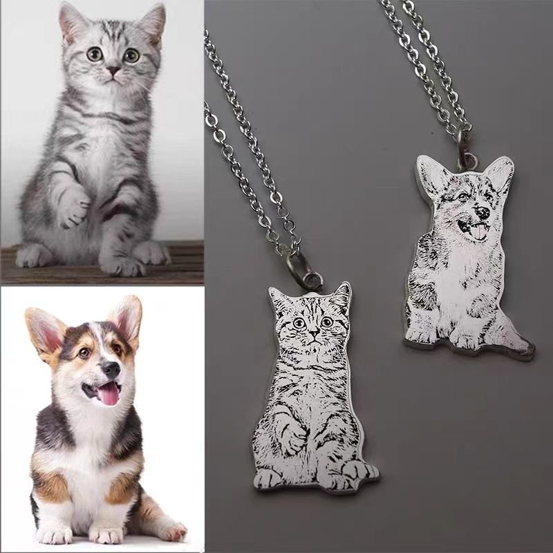 Collana per animali domestici personalizzati