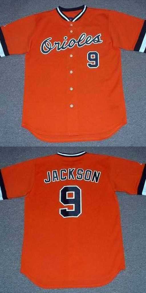 9 Reggie Jackson Orange