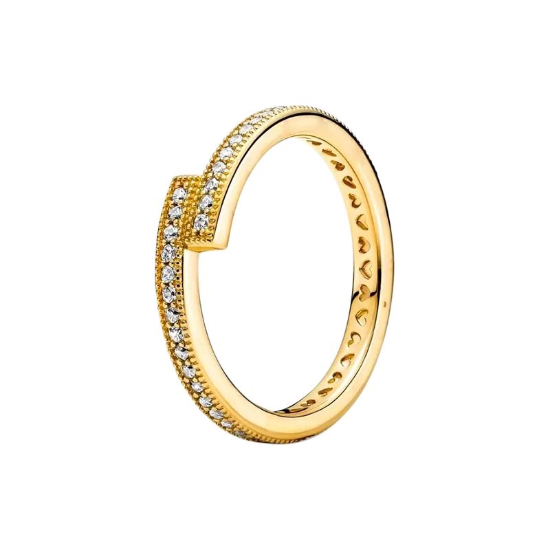 Goldener Ring + Box