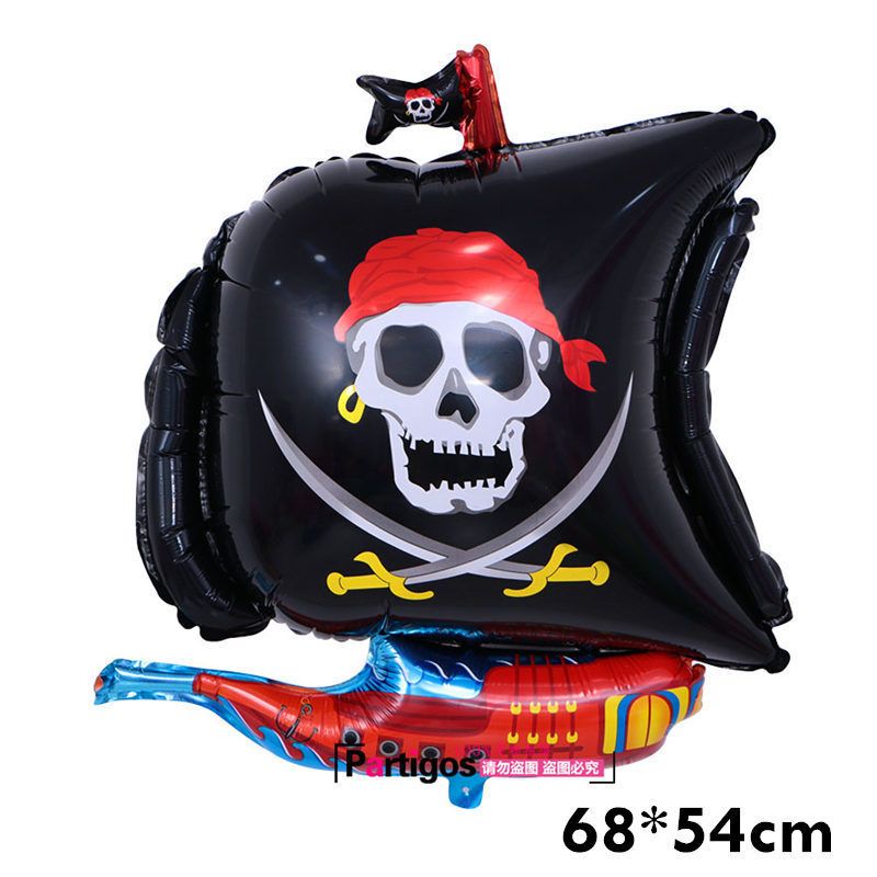 Barco pirata Negro
