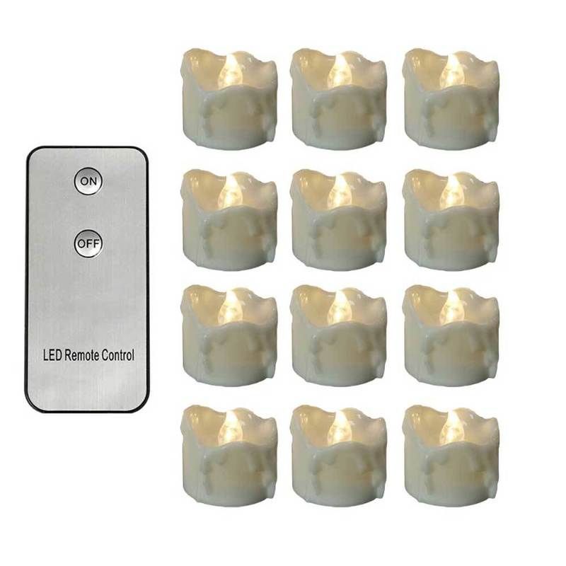 12pcs Lumière blanche