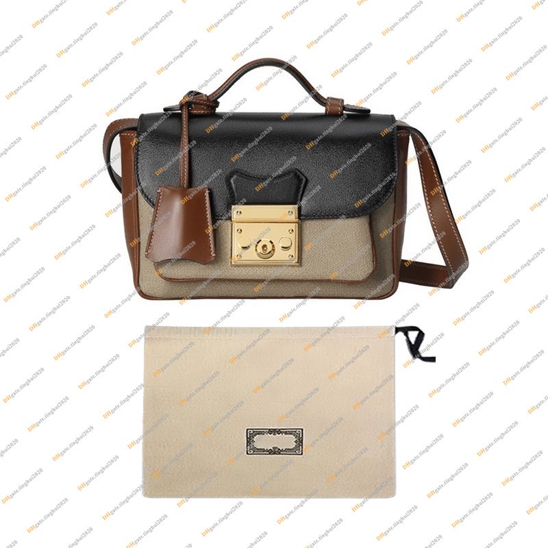 Black & Beige 1/ with Dust Bag