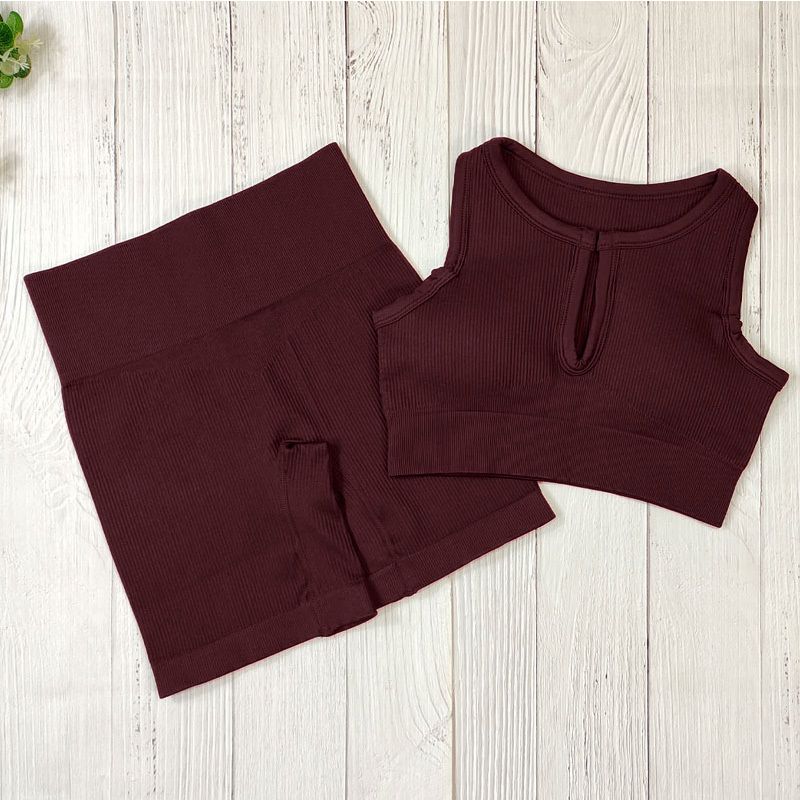 V Coffee Short Set