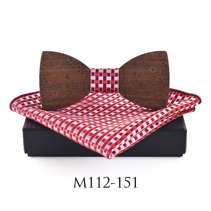 Trä bowtie set1