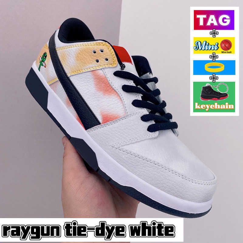 No.33- Raygun Tie-Dye White