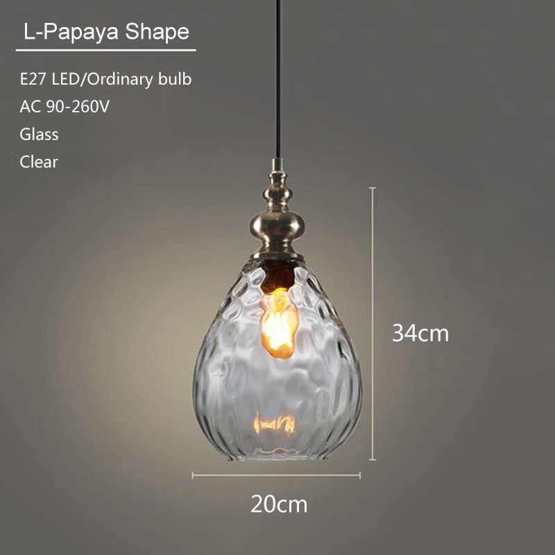 L-Papaya Clear zonder lamp