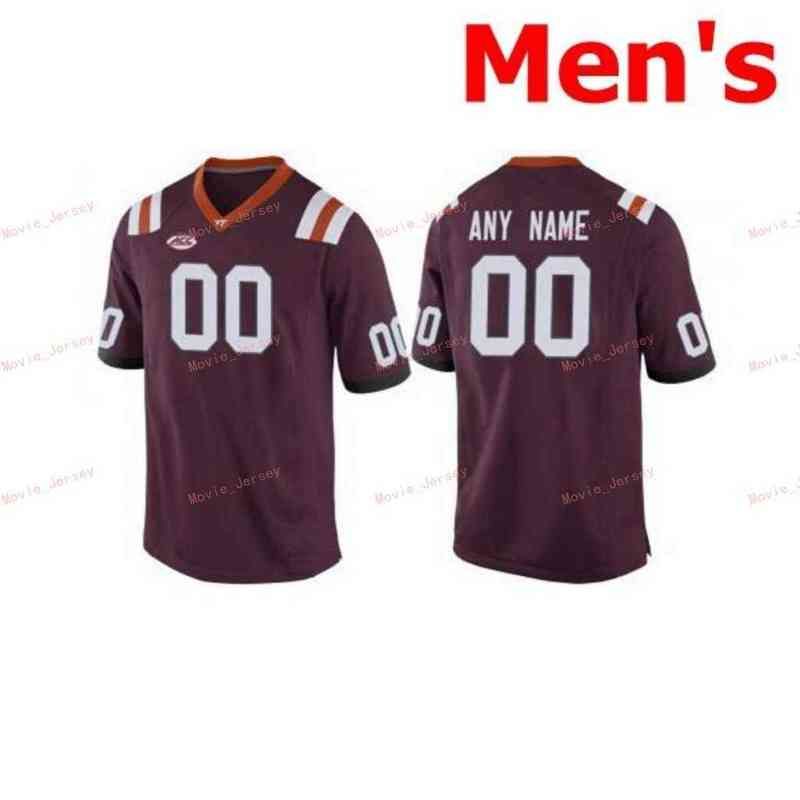 American College Football Wear Stitched Custom 11 Tre Turner 14 Damon Hazelton 17 Kam Chancellor 2 Hendon Hooker Virginia Tech Hokies College Men