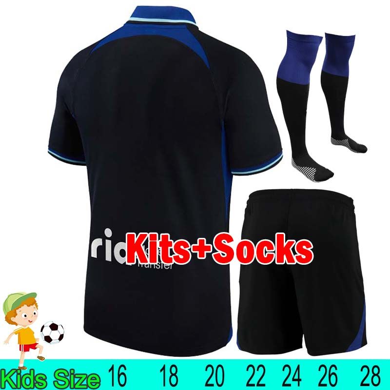 22-23 Away kids kits+socks
