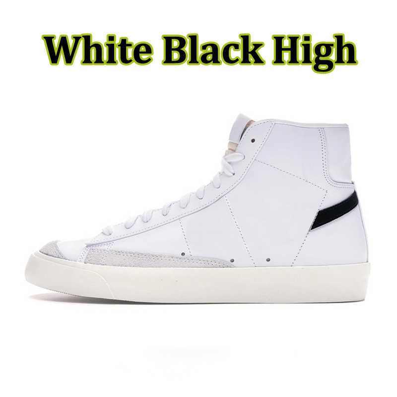 high vintage white black
