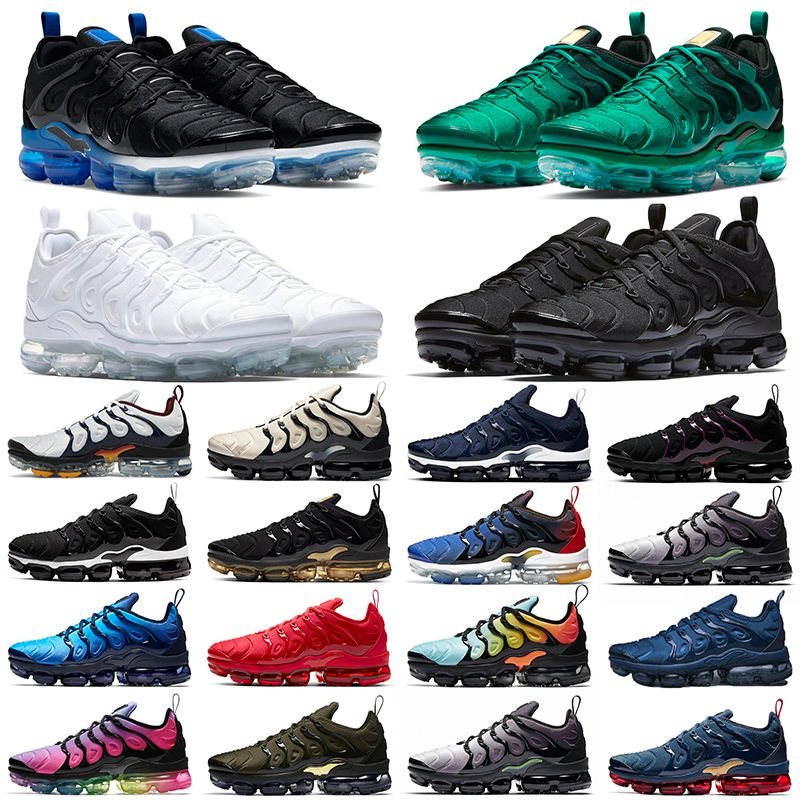 semáforo George Eliot Persona enferma Nike Vapormax Plus Tn Running Shoes Mens Womens Outdoor Sneakers Volt Hyper  Blue Olive Triple Black All Red Tns Men Women Sneakers Oversize 36 46 From  Wycy, $36.27 | DHgate.Com