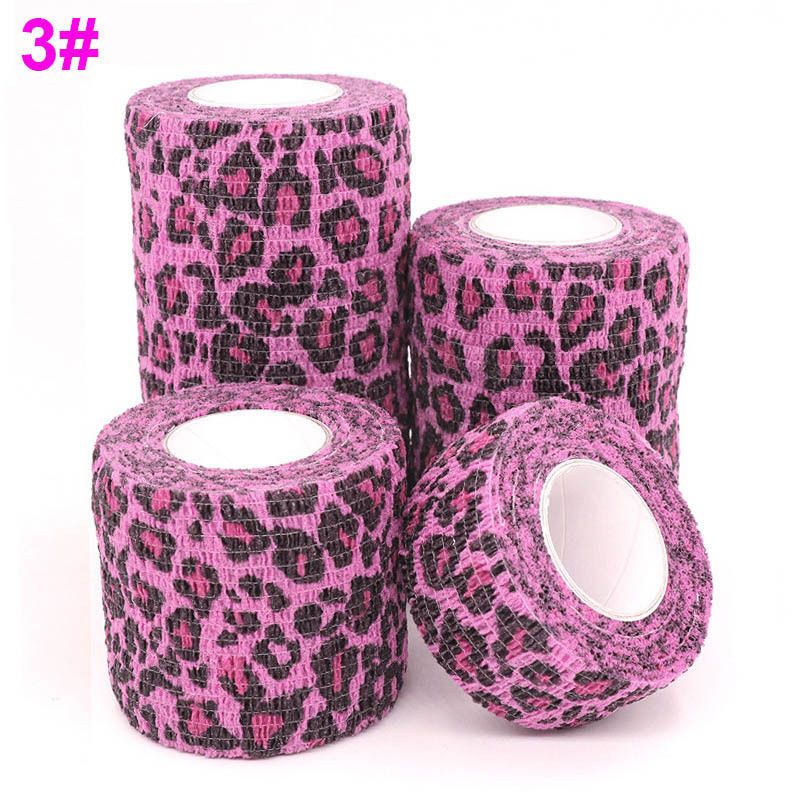 3 Pink di stampa leopardata