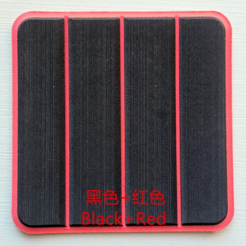 Black over red China