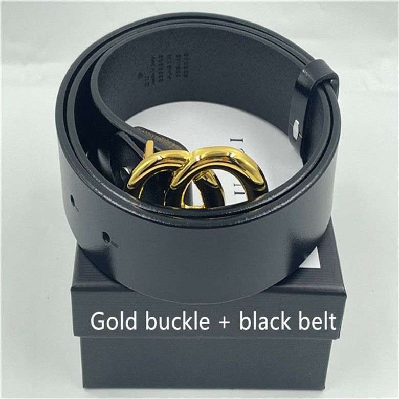 G9# Gold Buckle + Black Belt