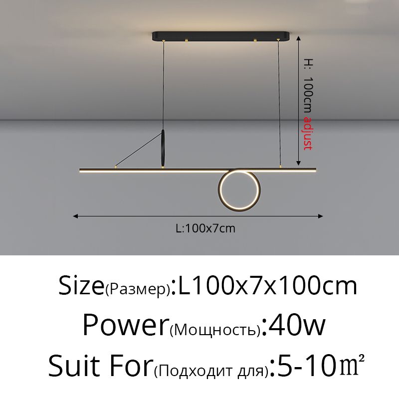 Zwart 100 cm 3 kleuren geen afstandsbediening