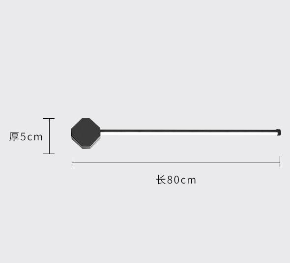 긴 80cm 따뜻한 흰색 (2700-3500K)