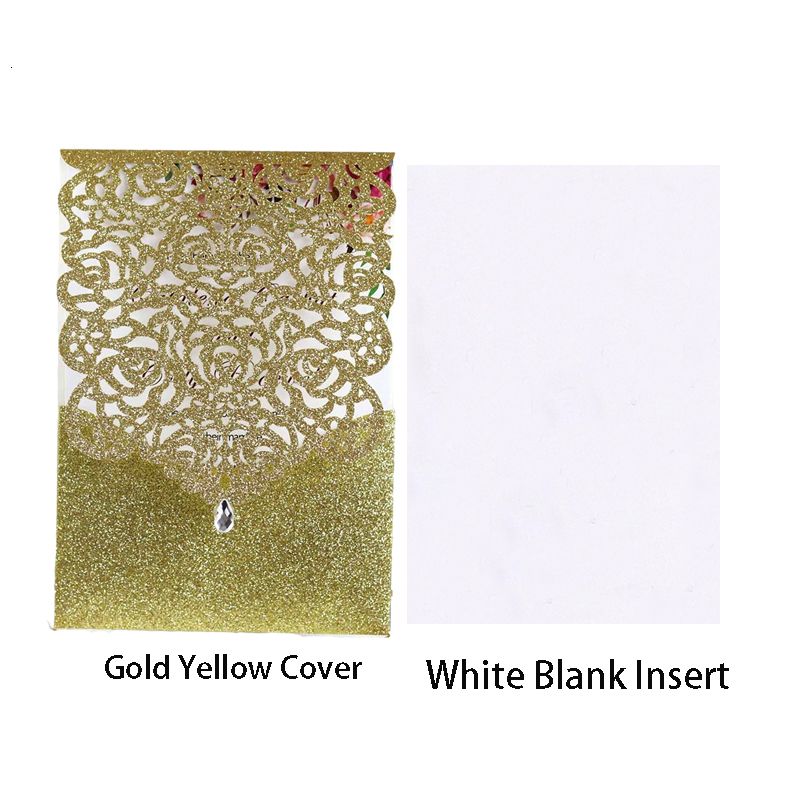 Gold Cover Insert-125x180mm