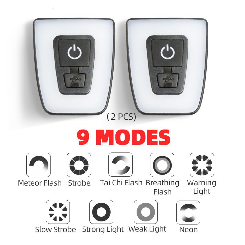 2pcs 9 Modes