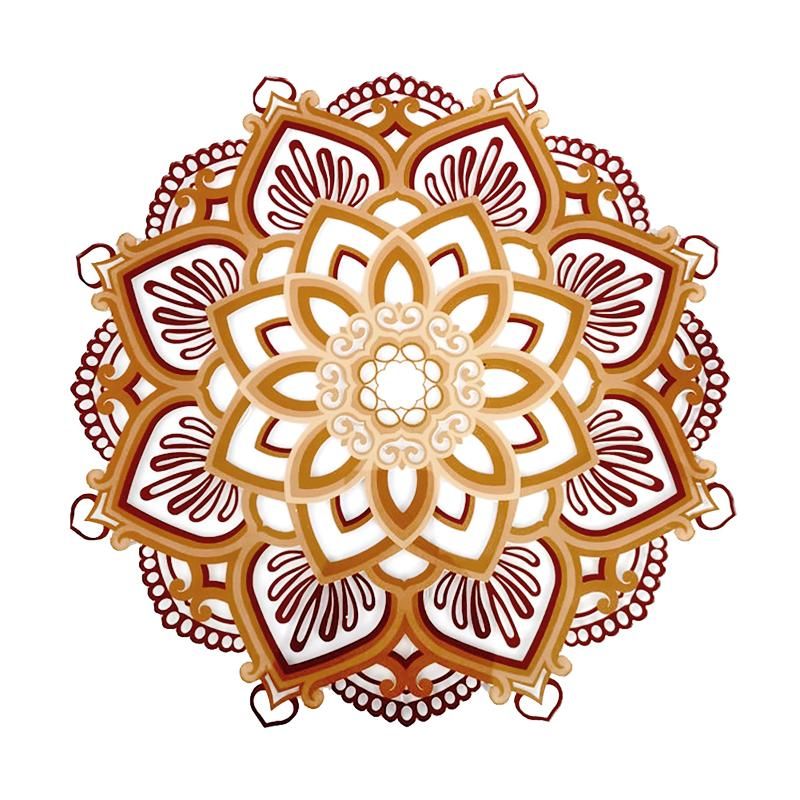 Płaska mandala