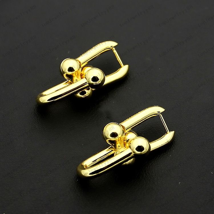 Gold Stud Earrings