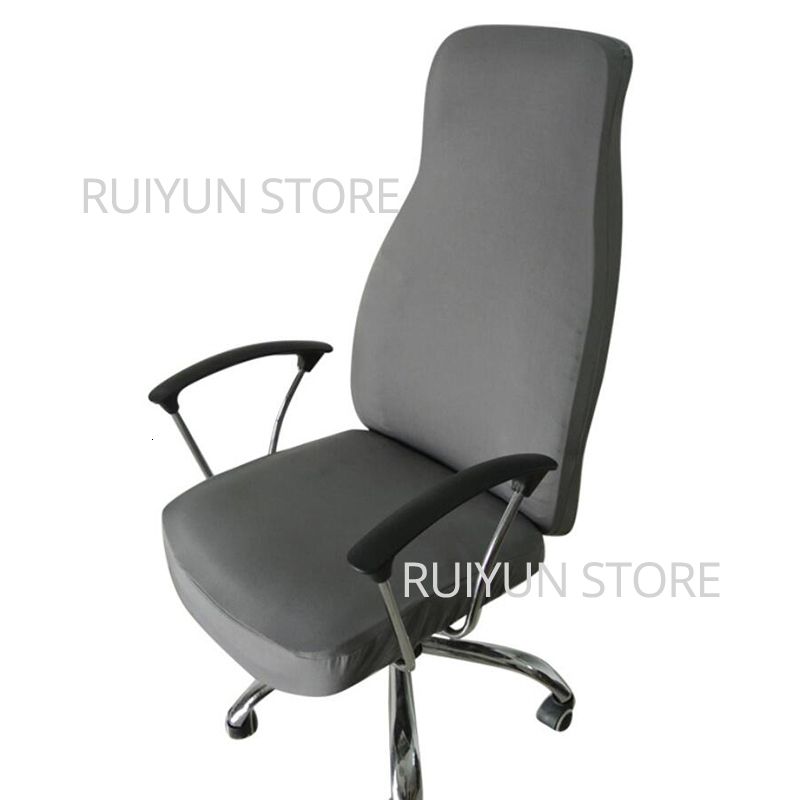 Couverture de chaise en gris uniquement