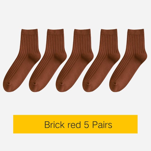 Brick Red 5 coppie