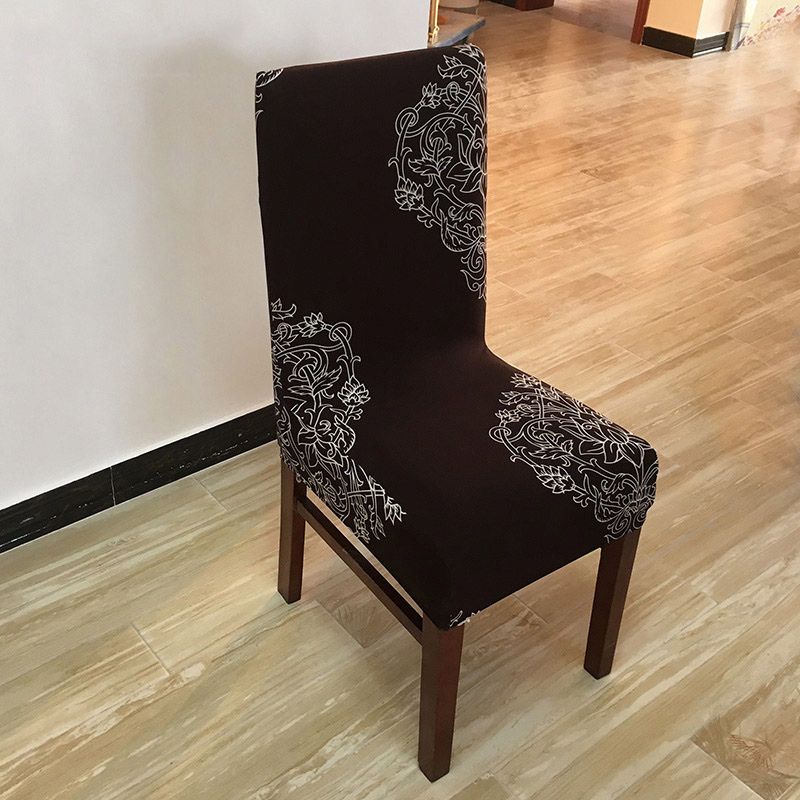 1 dark brown 1 piece chair cover