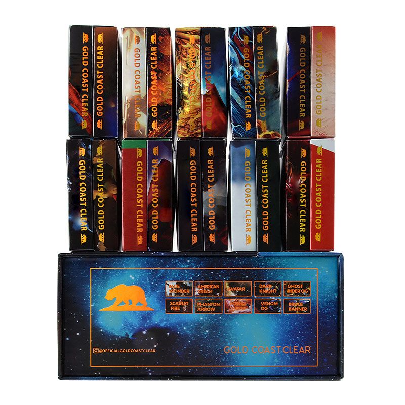 Gold Coast Clear Hero Edition Carts Original Sale