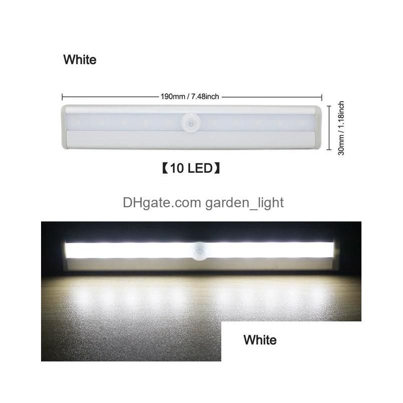 10 LEDS LUMIÈRE BLANCE