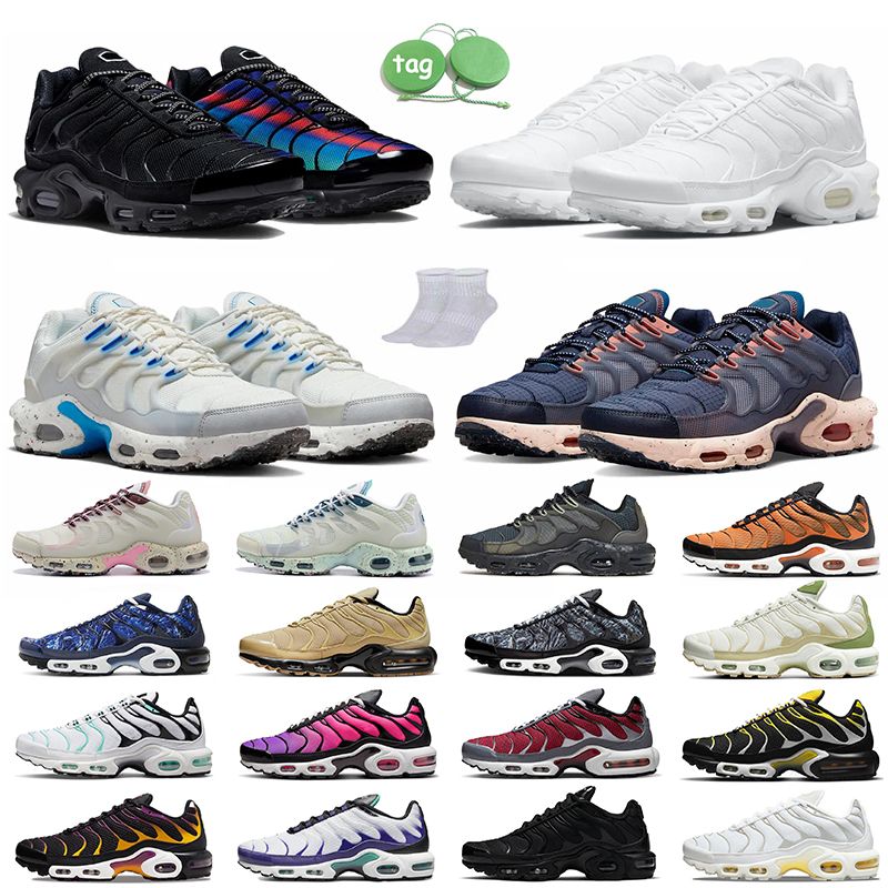 Tn Plus terrascape running shoes tns men women Unity black white ...
