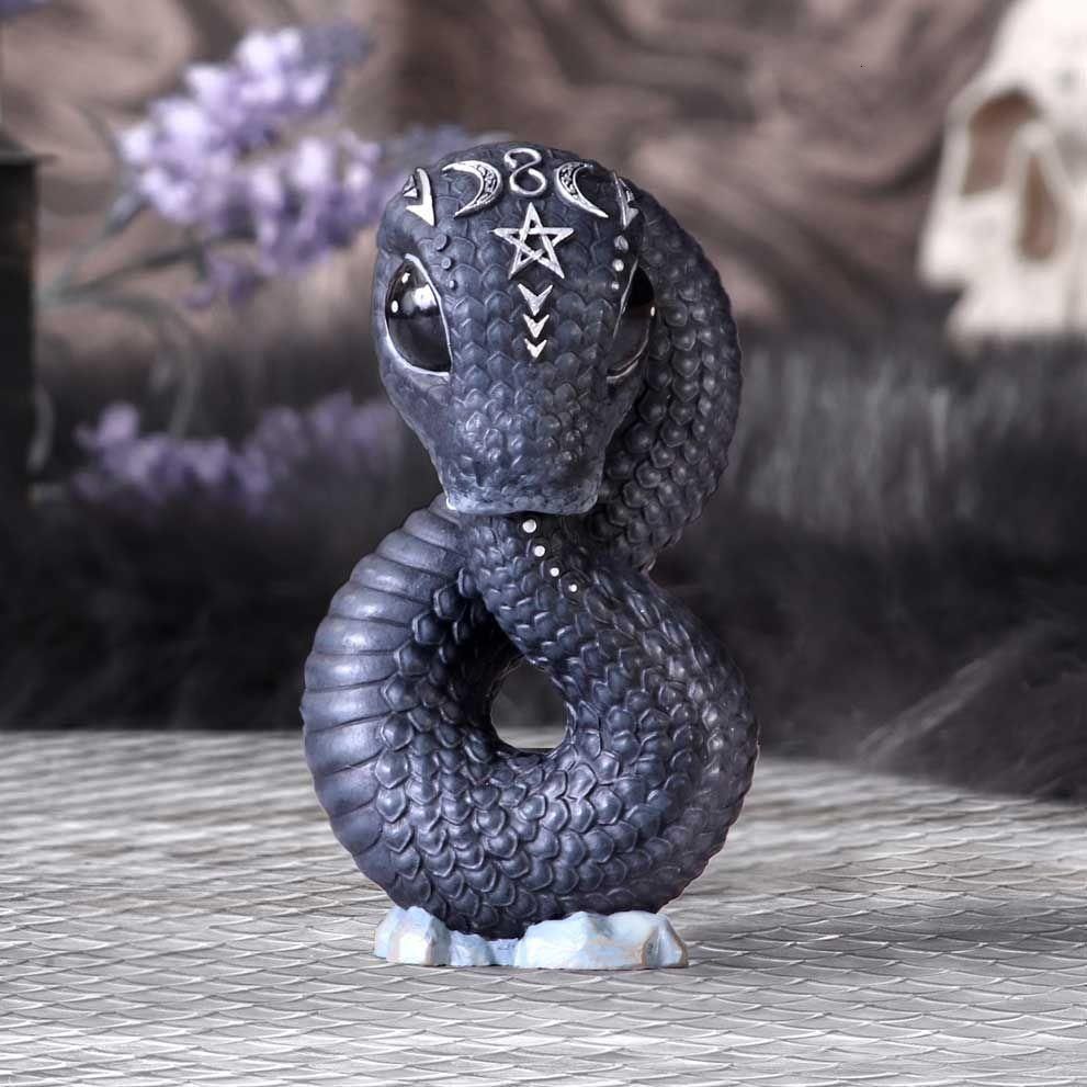 b statue ouroboros