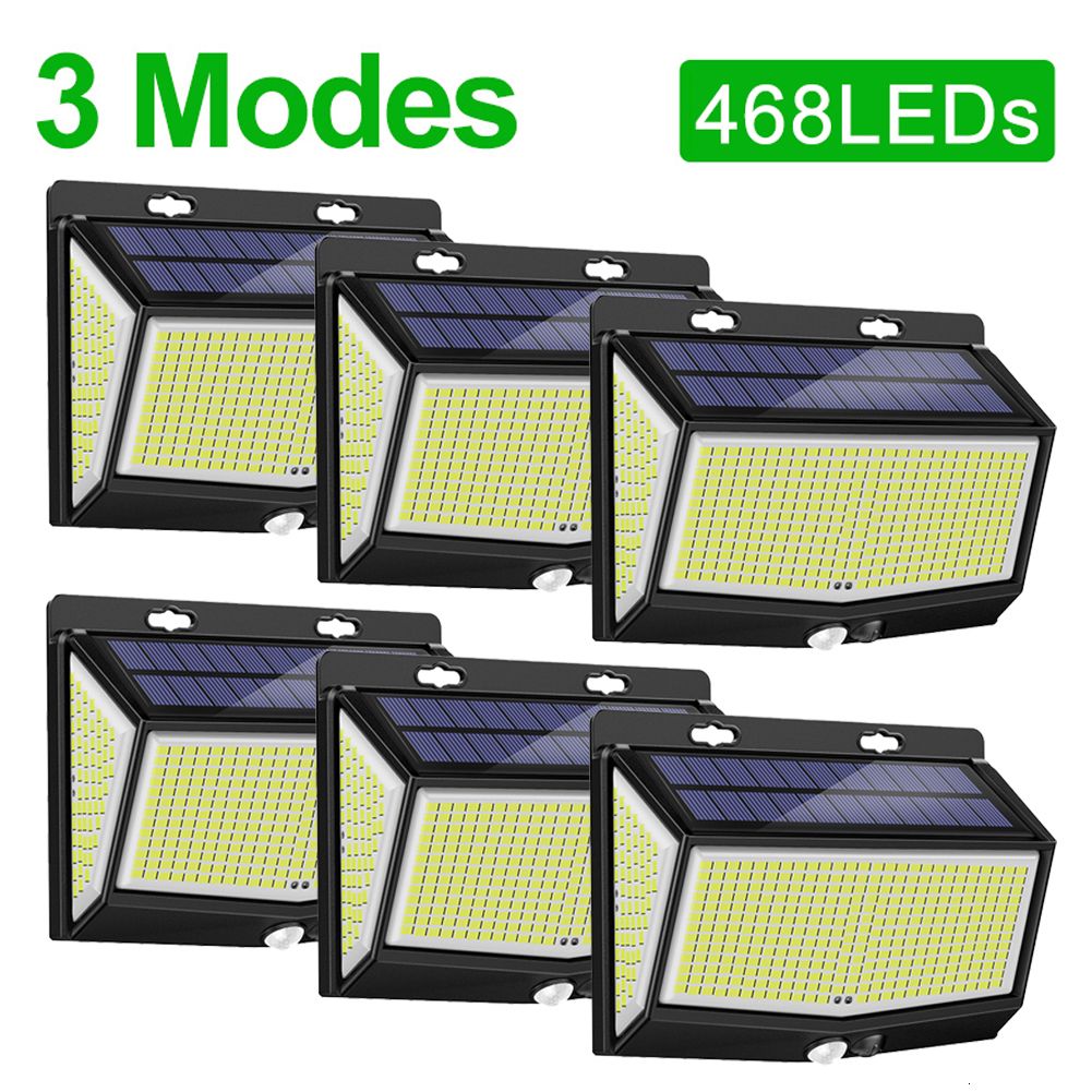 6 PCS-468LEDS-3MODES