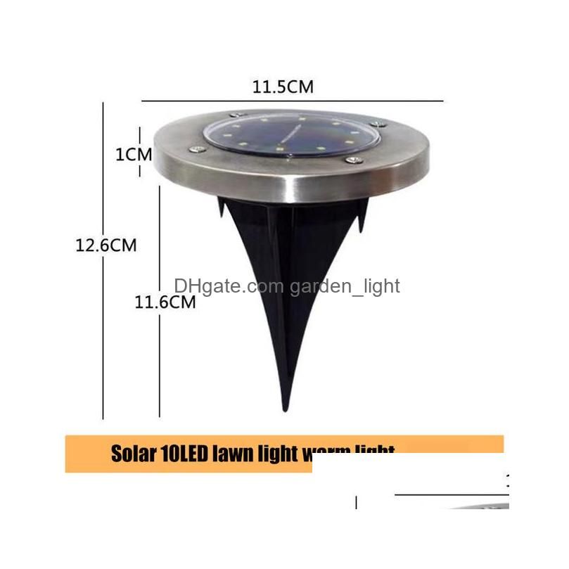 10LEDs lumière blanche chaude