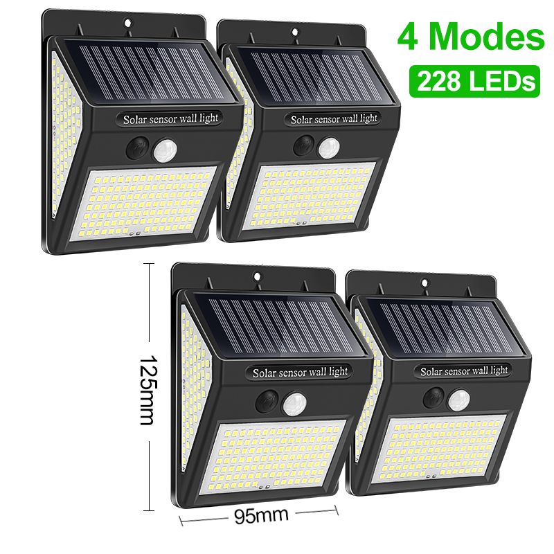 4 PCS-228LEDS-4MODES