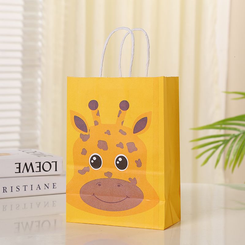 Giraffe-6pcs-21x15x8cm