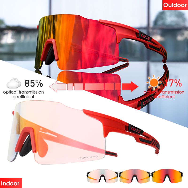 09-photochromic Red-Photochromic 1lens