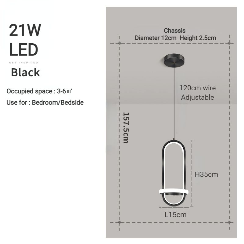 Quadro preto Legal branco 21w