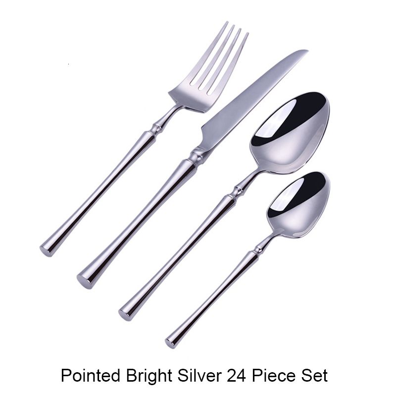 pointed brightsilver