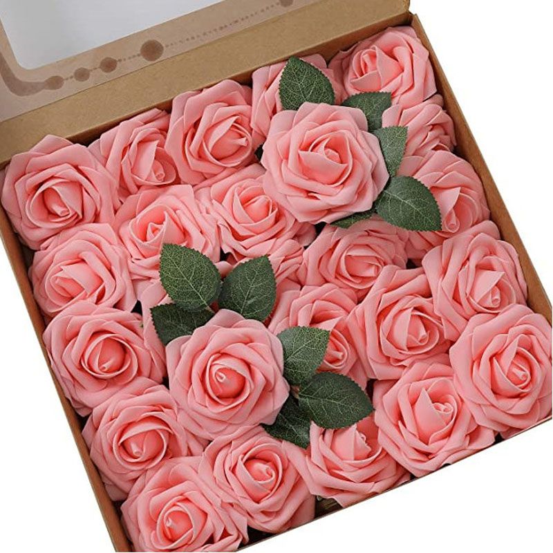 25pcs rose profond