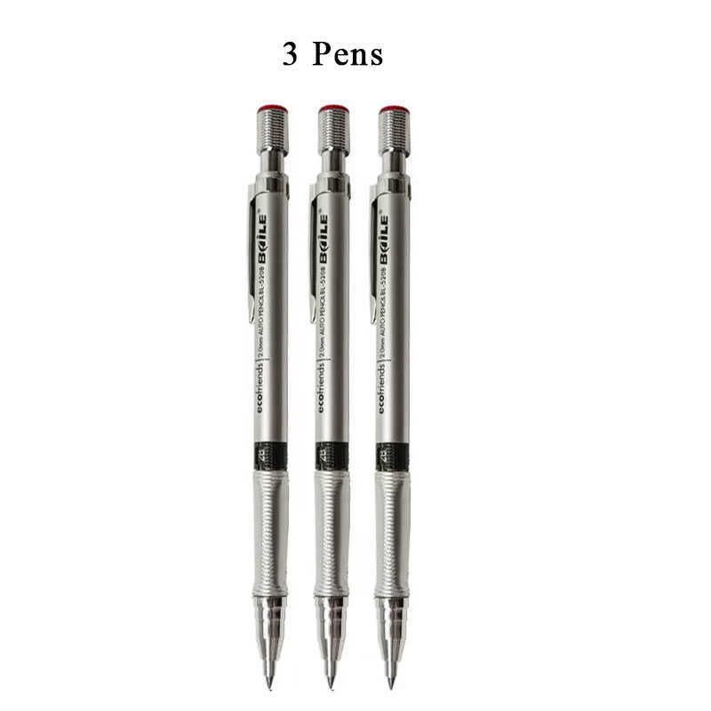 3 Silver Pencils