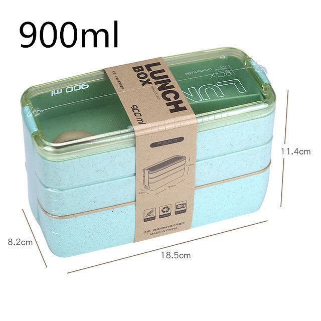 Green 900ml Plastic