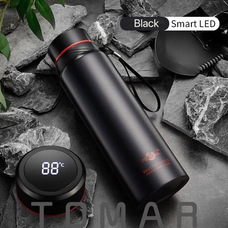 Svart-smart LED-1800ml