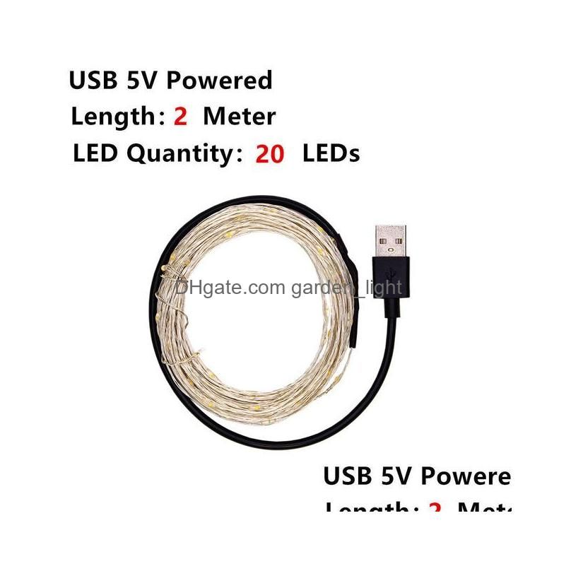 2M 20LEDS USB -stil