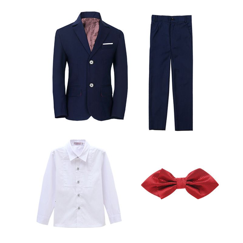 blue suit 4 piece